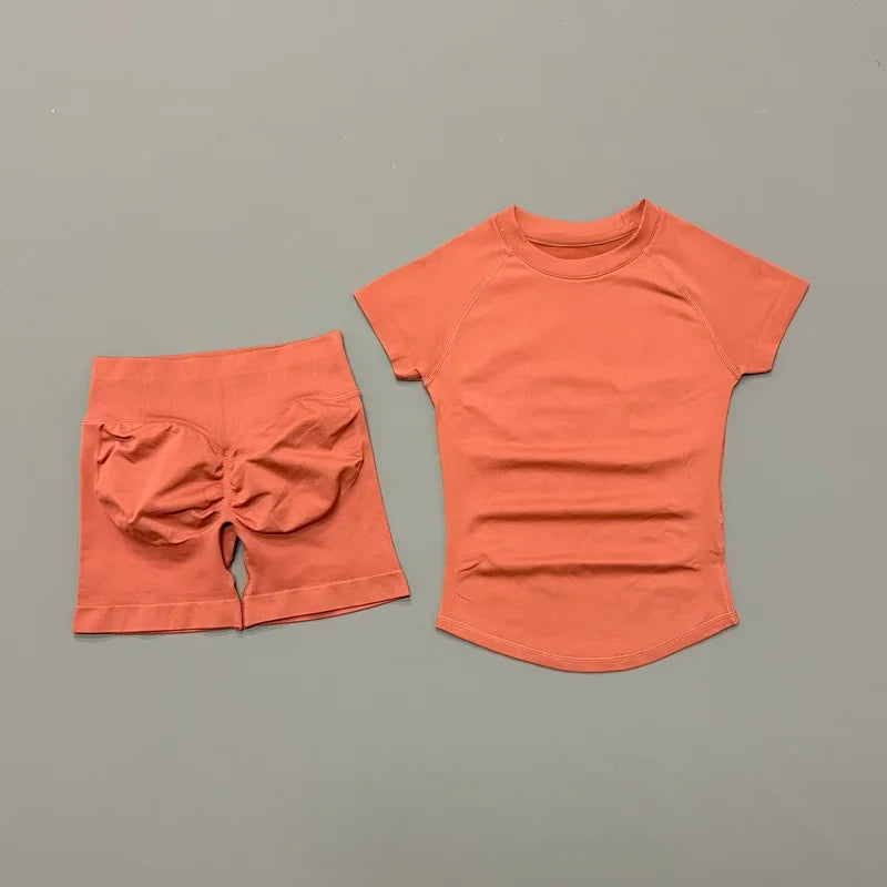 Women's 2-Piece Workout Set- Shorts & Top