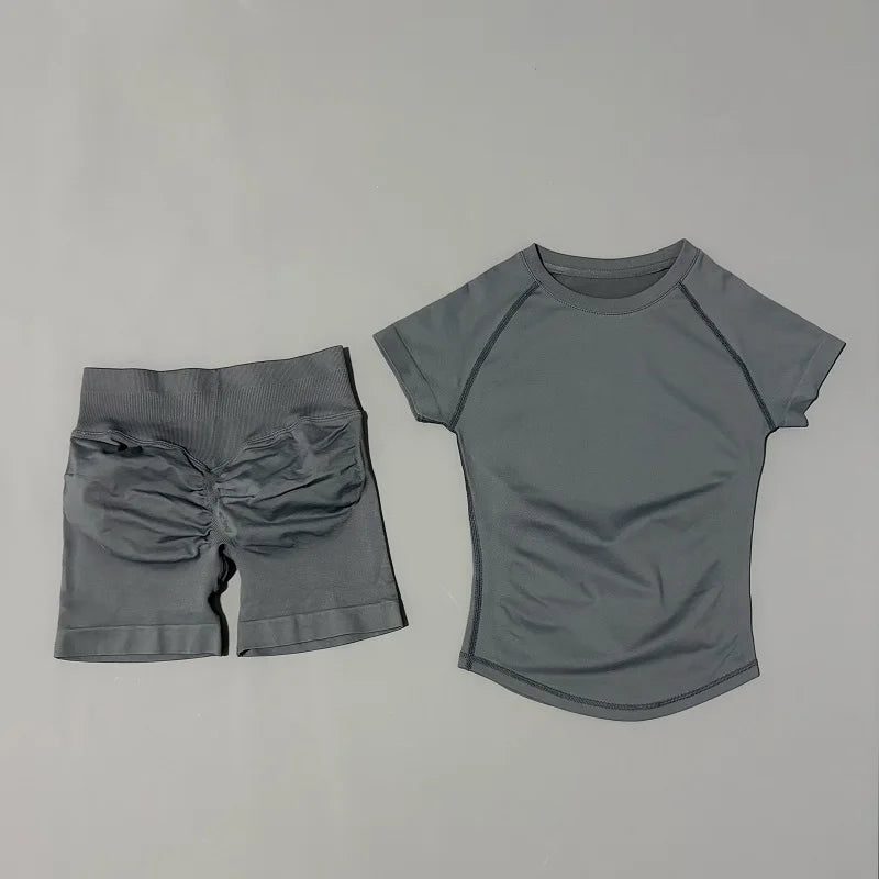 Women's 2-Piece Workout Set- Shorts & Top