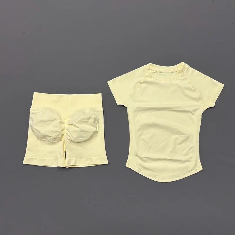 Women's 2-Piece Workout Set- Shorts & Top