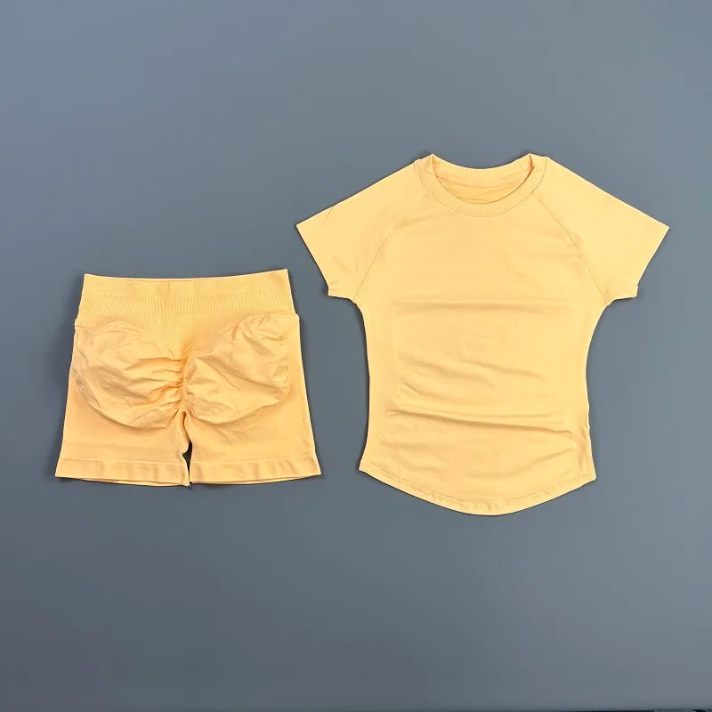 Women's 2-Piece Workout Set- Shorts & Top