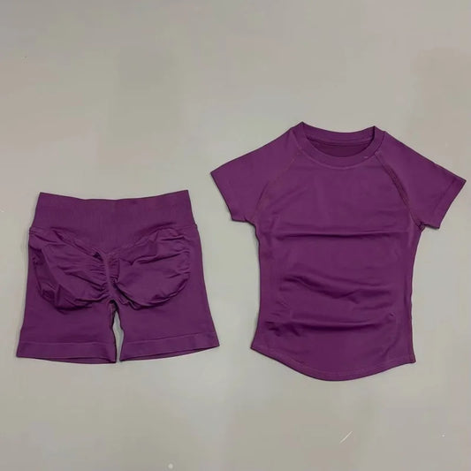 Women's 2-Piece Workout Set- Shorts & Top