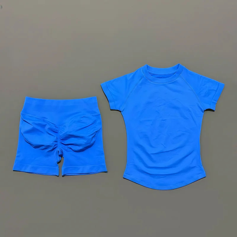 Women's 2-Piece Workout Set- Shorts & Top