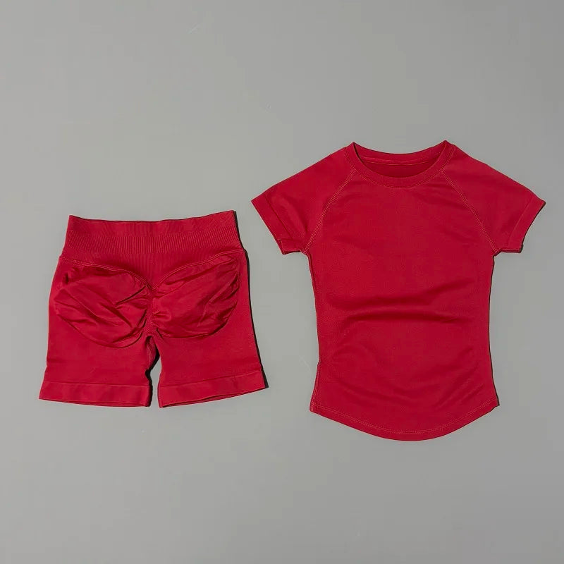 Women's 2-Piece Workout Set- Shorts & Top