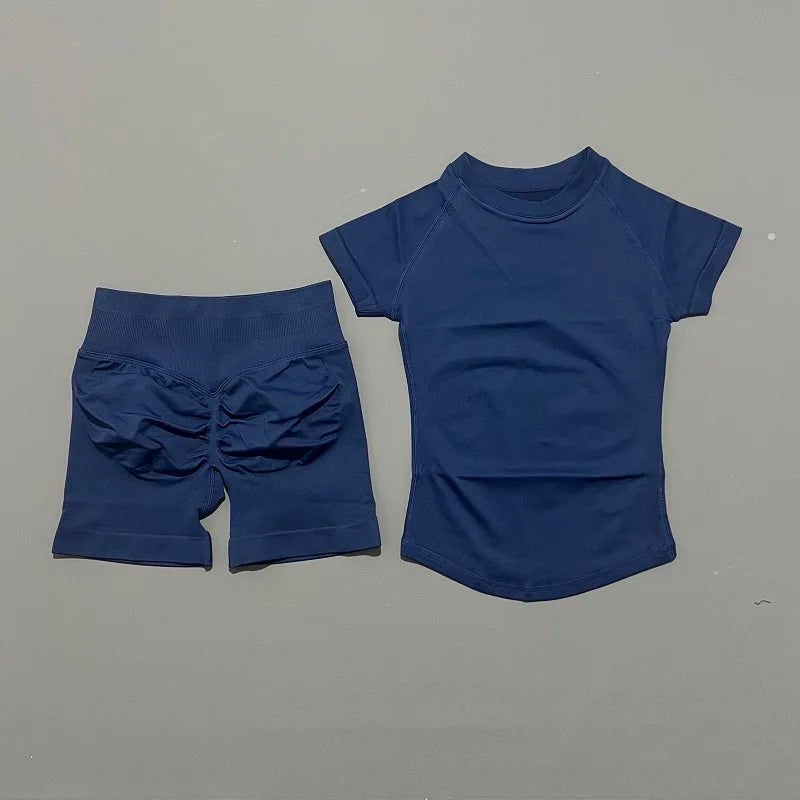 Women's 2-Piece Workout Set- Shorts & Top