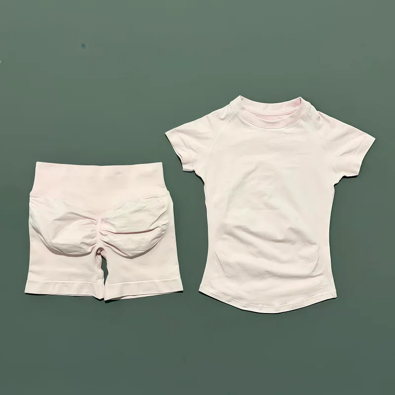 Women's 2-Piece Workout Set- Shorts & Top