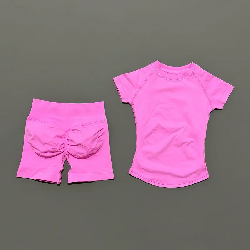 Women's 2-Piece Workout Set- Shorts & Top