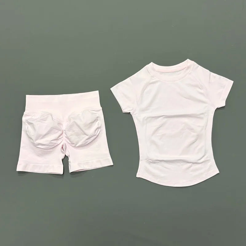 Women's 2-Piece Workout Set- Shorts & Top